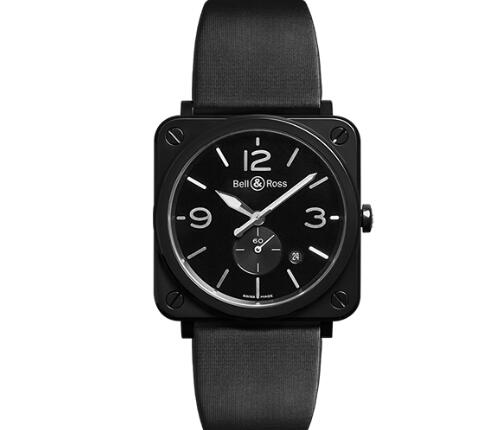 Bell and Ross brs Replica Watch BR S BLACK CERAMIC